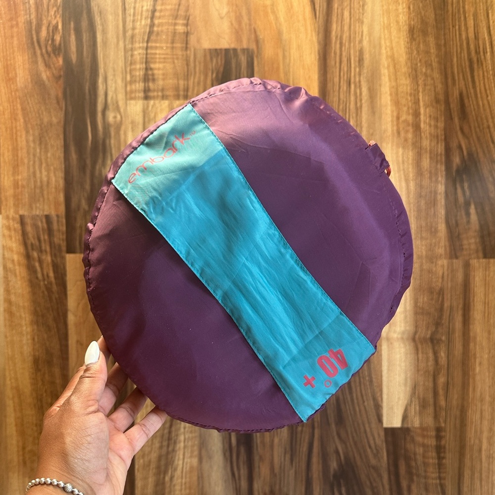 Embark Purple Sleeping Bag